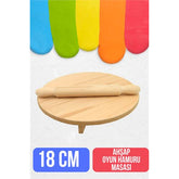 Takaz Global Çocuk Mini 18 cm Oyun Hamur Açma Masası